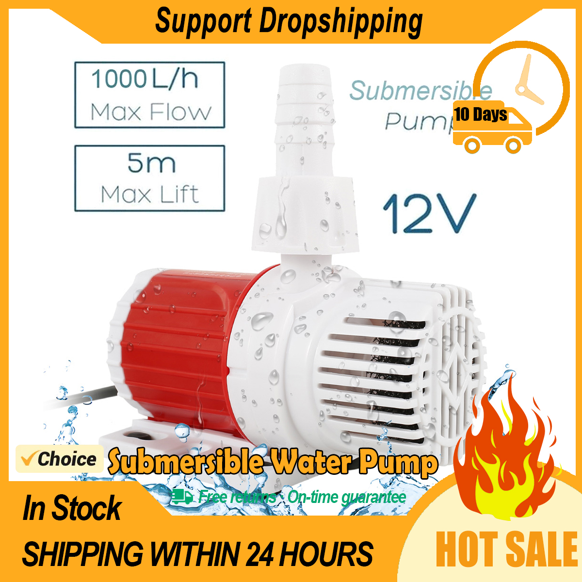 Marine Aquarium Nano - Fish Tank Water Pump DC 12V