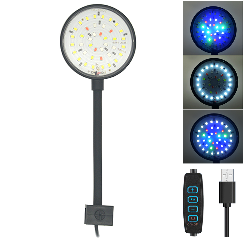 USB Aquarium LED Lamp Fish Tan - Marine Aquarium Lamp のレビューと価格