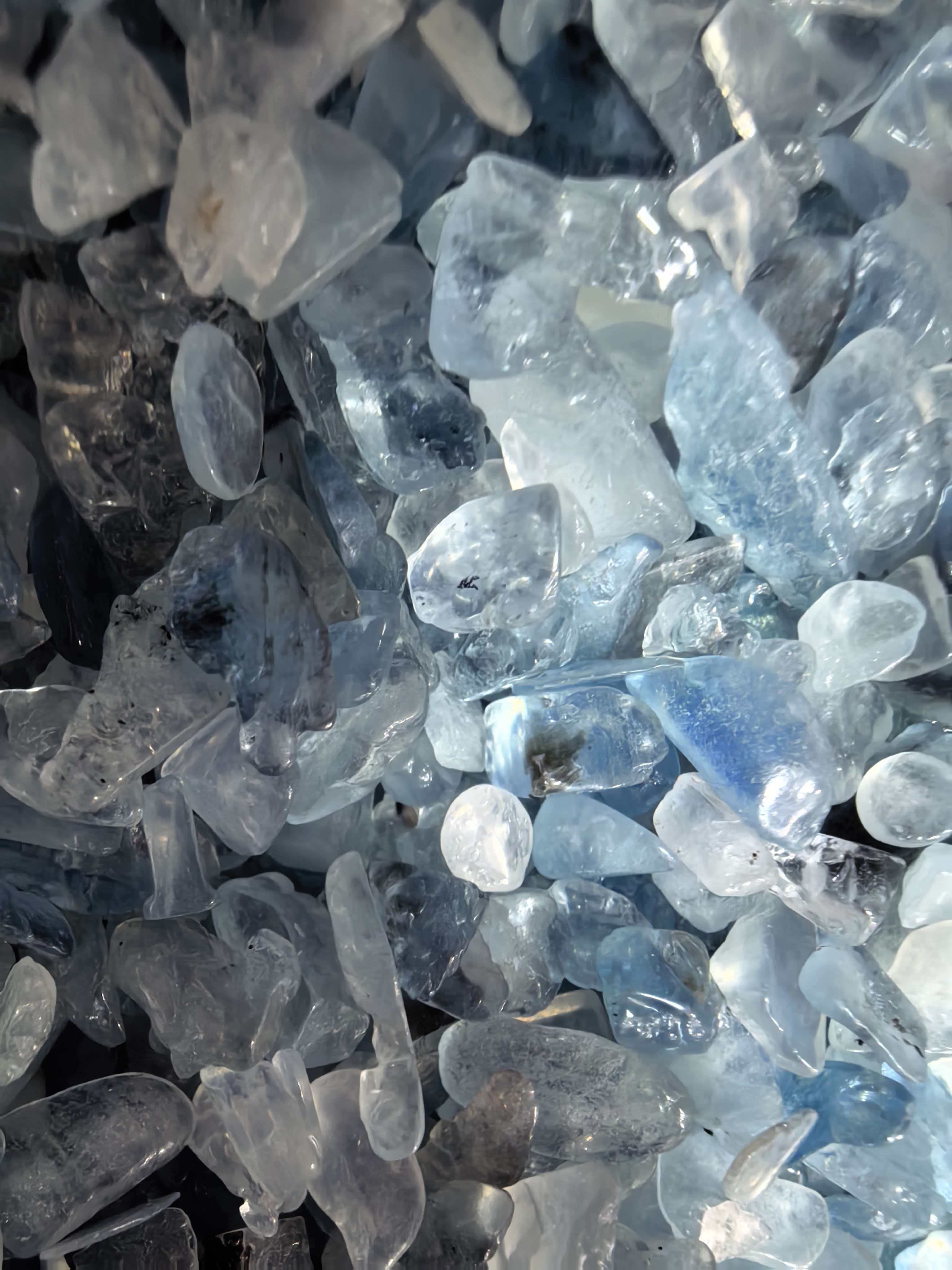 5-7mm Natural Gemstone Aquamar - Aqua Marine Tank のレビューと価格