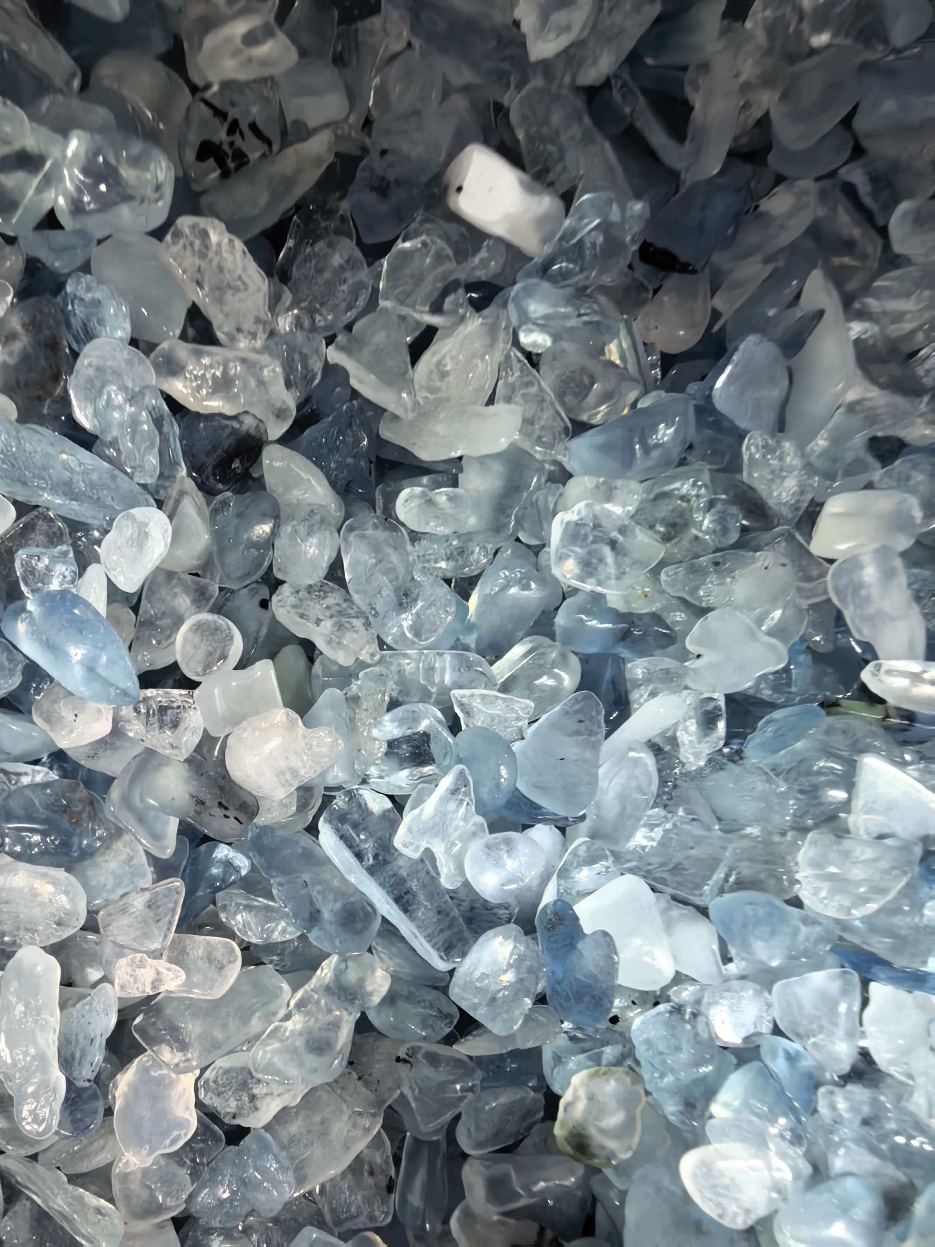 5-7mm Natural Gemstone Aquamar - Aqua Marine Tank のレビューと価格