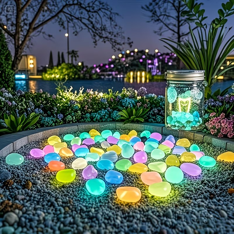300PCS Luminous Pebble Set,0.9 - Aquarium Marine Plants のレビューと価格