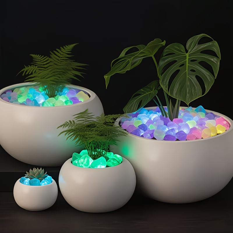 300PCS Luminous Pebble Set,0.9 - Aquarium Marine Plants のレビューと価格