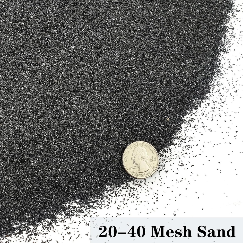 Black Aquarium Sand 2lbs, Fine - Aquarium Marine Plants のレビューと価格