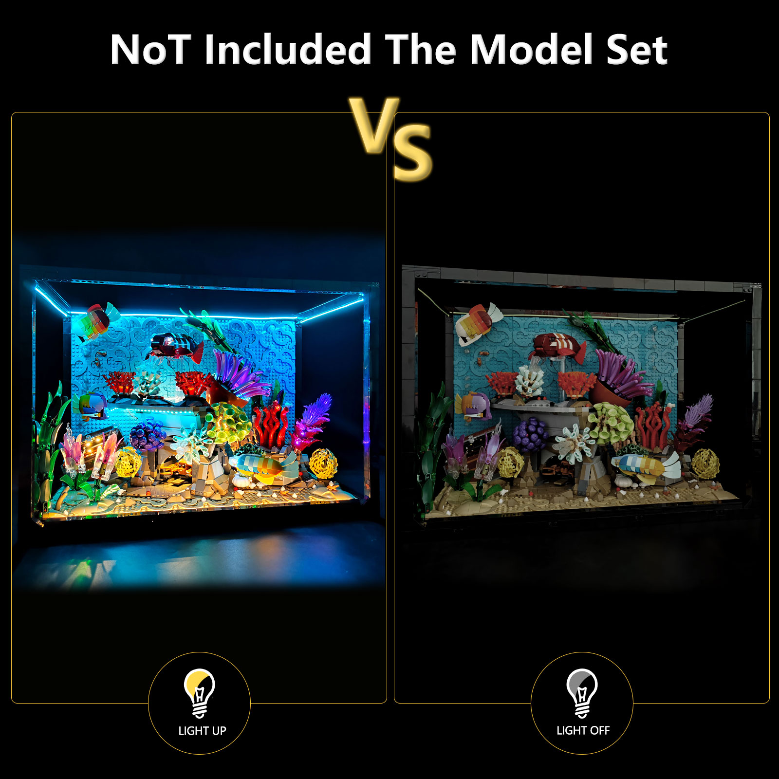 LYBMTWF LED Lighting Kit Compa - Aquarium Marine Light のレビューと価格