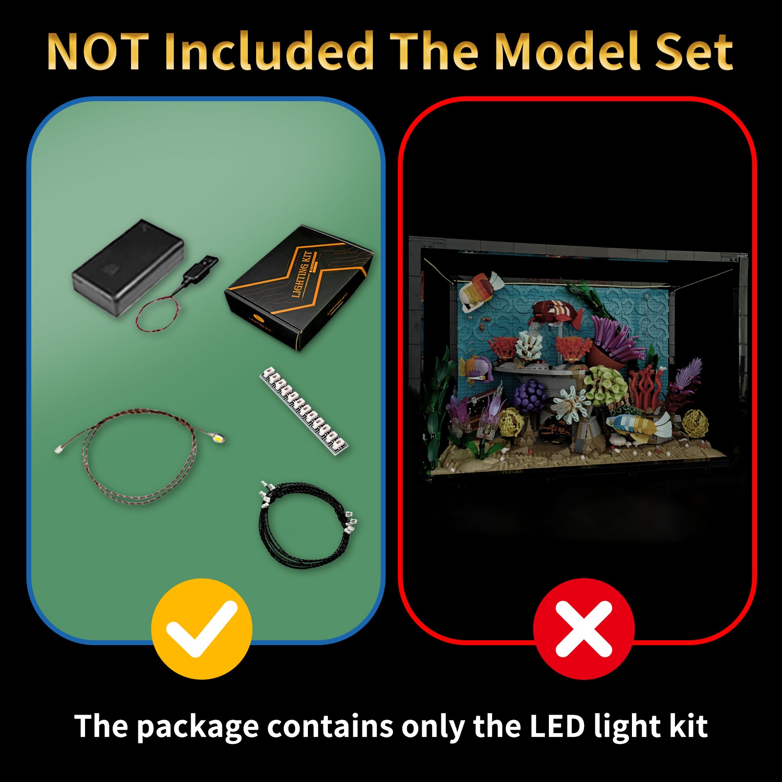 LYBMTWF LED Lighting Kit Compa - Aquarium Marine Light のレビューと価格
