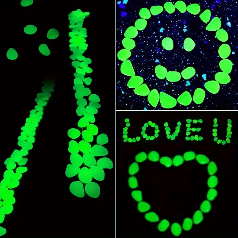 Glowing pebbles100-500pcsLumin - Aquarium Marine Plants のレビューと価格