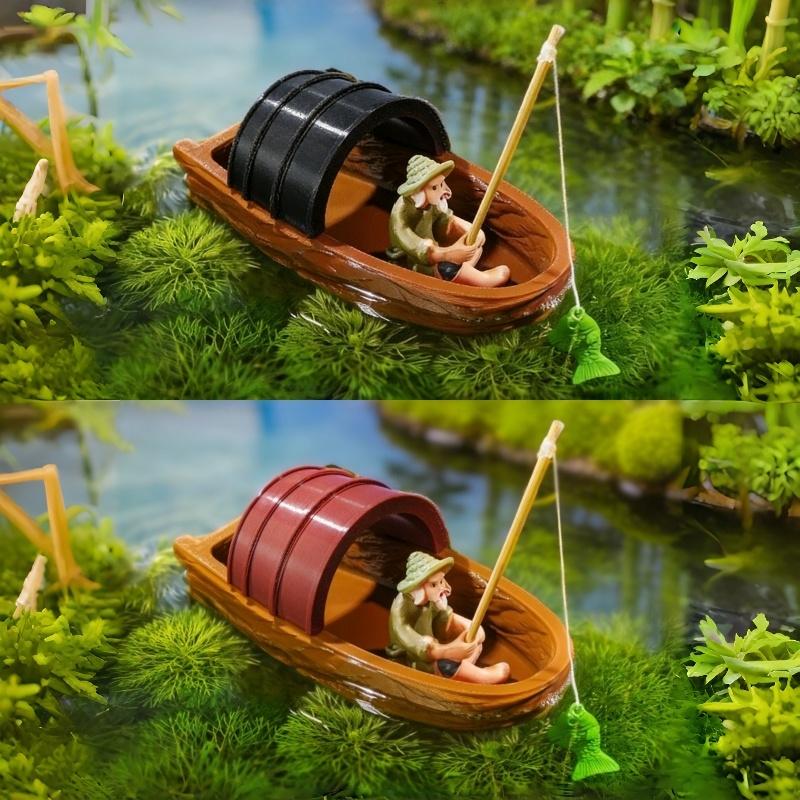 New 1 Set Fish Tank Pond Lands - Aquarium Marina のレビューと価格