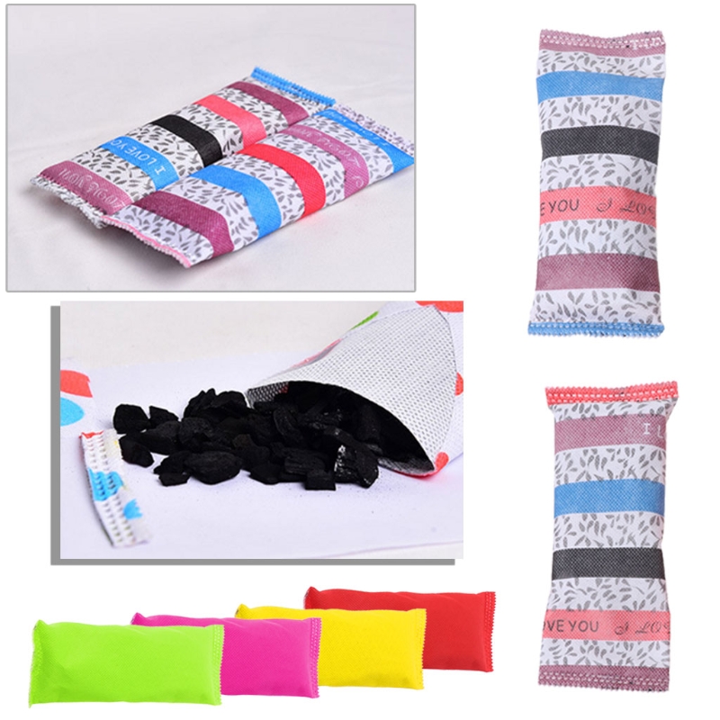 2Pcs Bamboo Charcoal Bag Smell - Activated Carbon Bag のレビューと価格