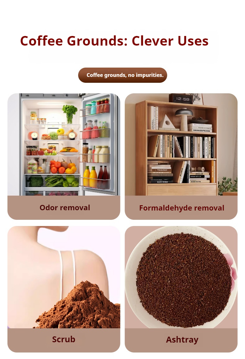 5pcs Eco-Friendly Coffee Groun - Activated Carbon Bag のレビューと価格