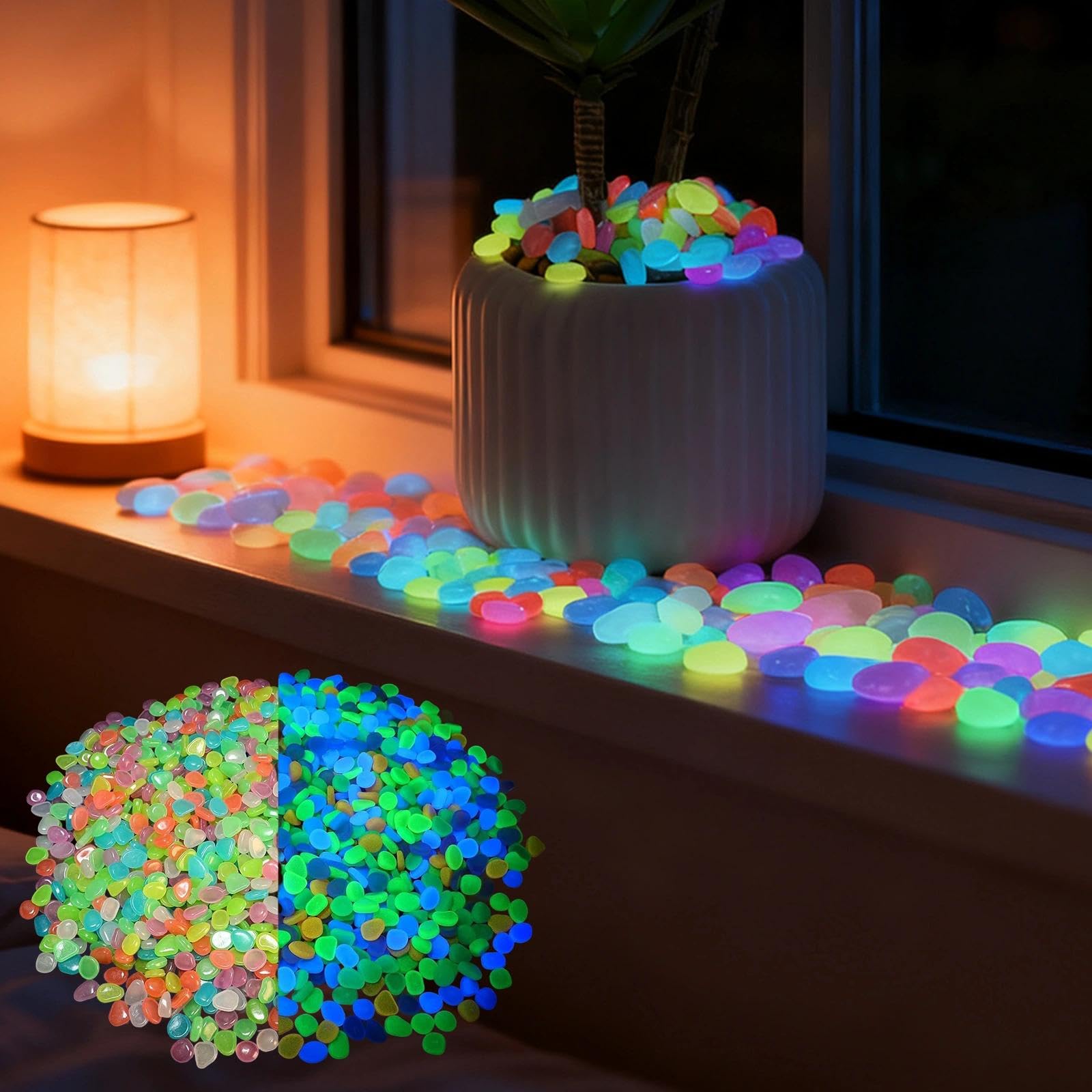 Potted Plants Glow In The Dark - Aquarium Marine Plants のレビューと価格