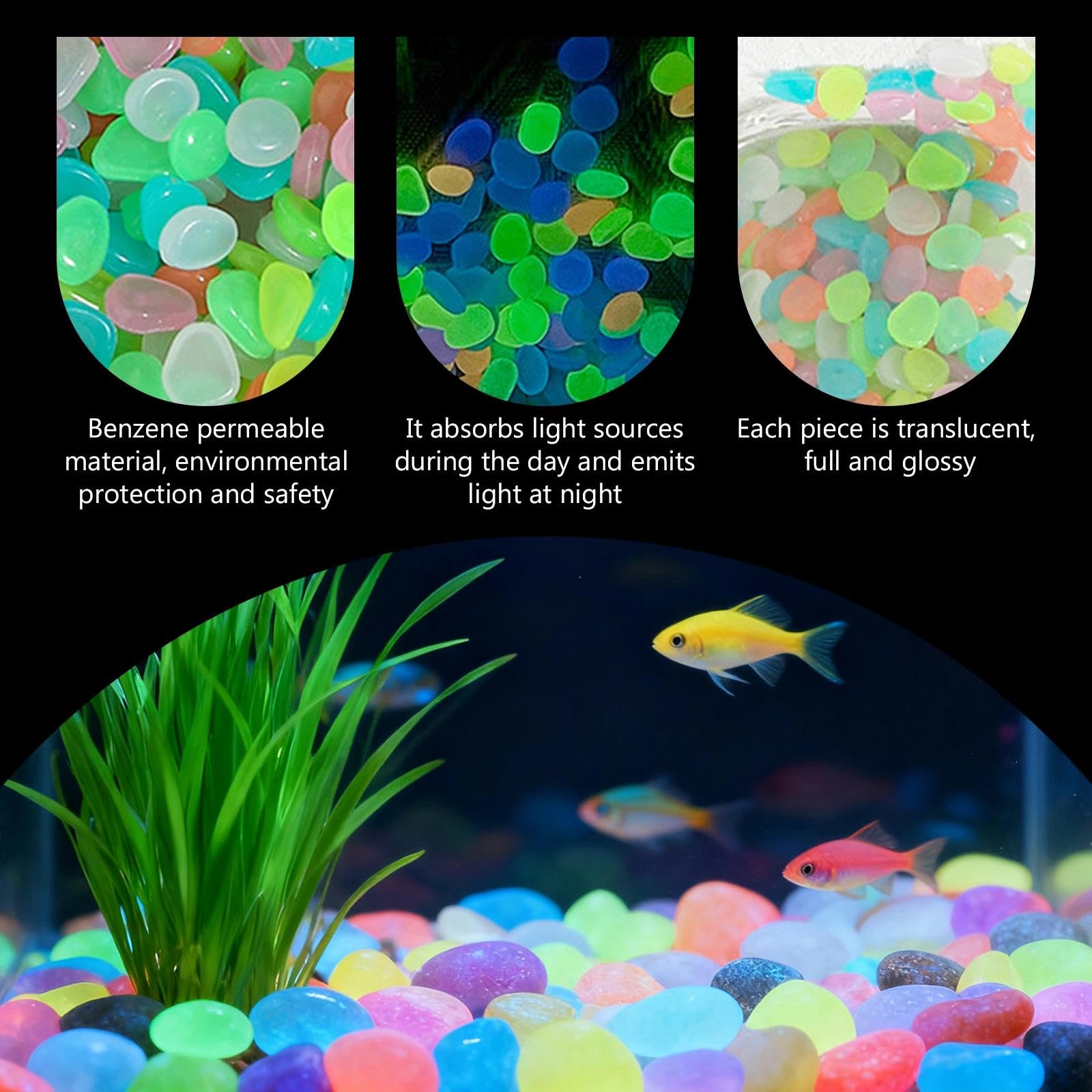 Potted Plants Glow In The Dark - Aquarium Marine Plants のレビューと価格