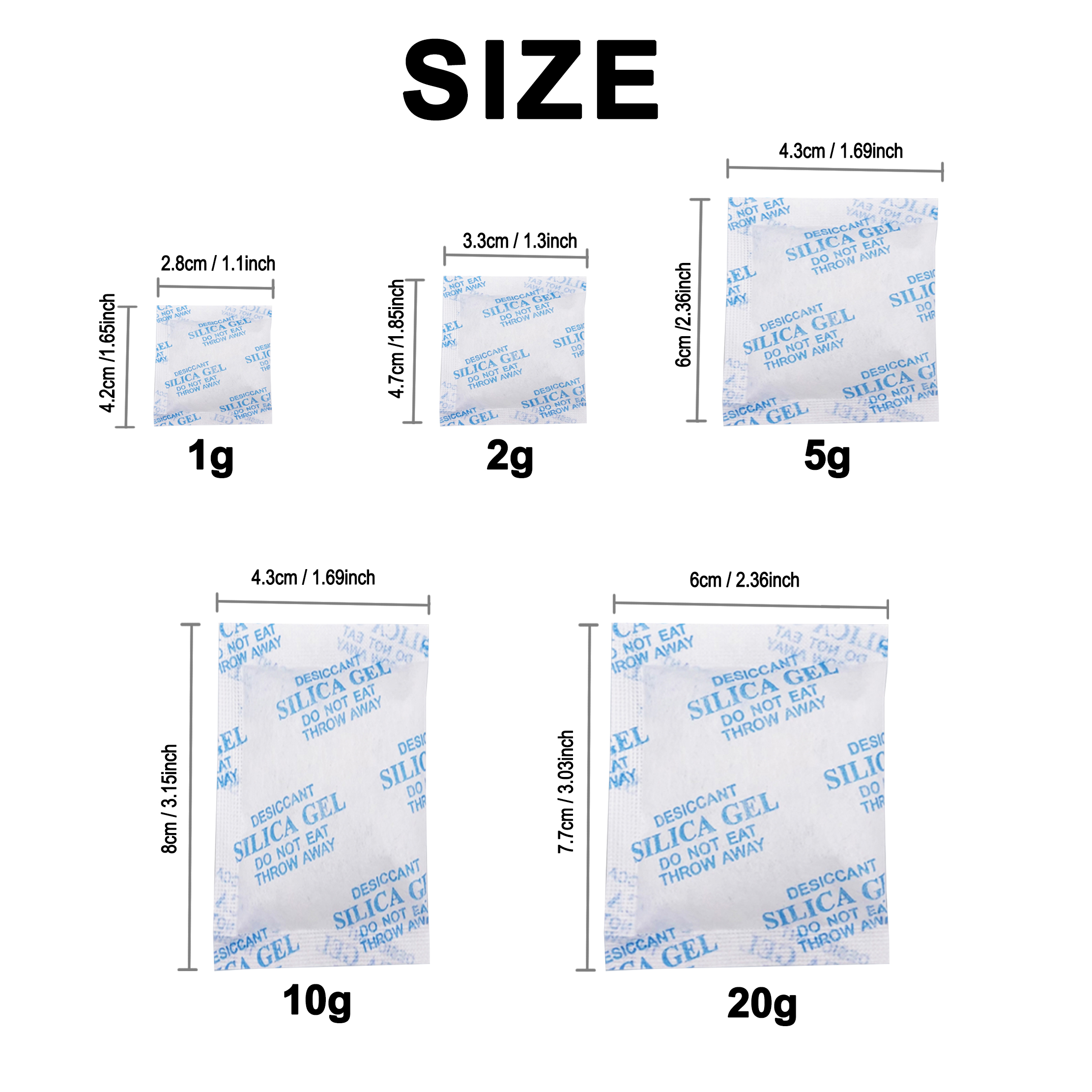 2/5/10/20g Package Non Toxic S - Activated Carbon Bag のレビューと価格