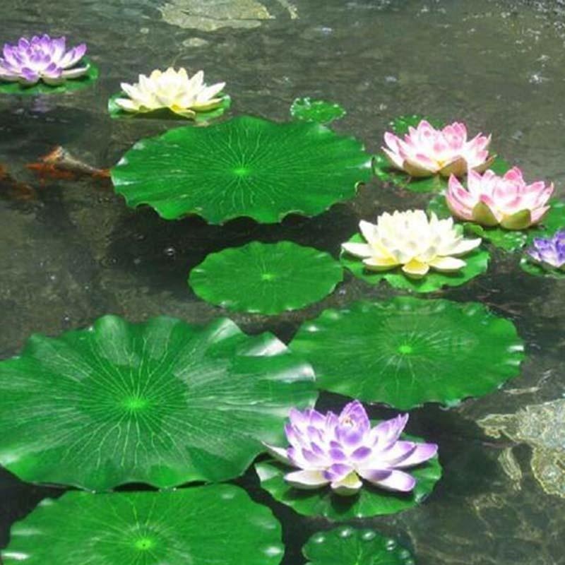2026 Artificial Water Lily Lot - Aquarium Marine Plants のレビューと価格