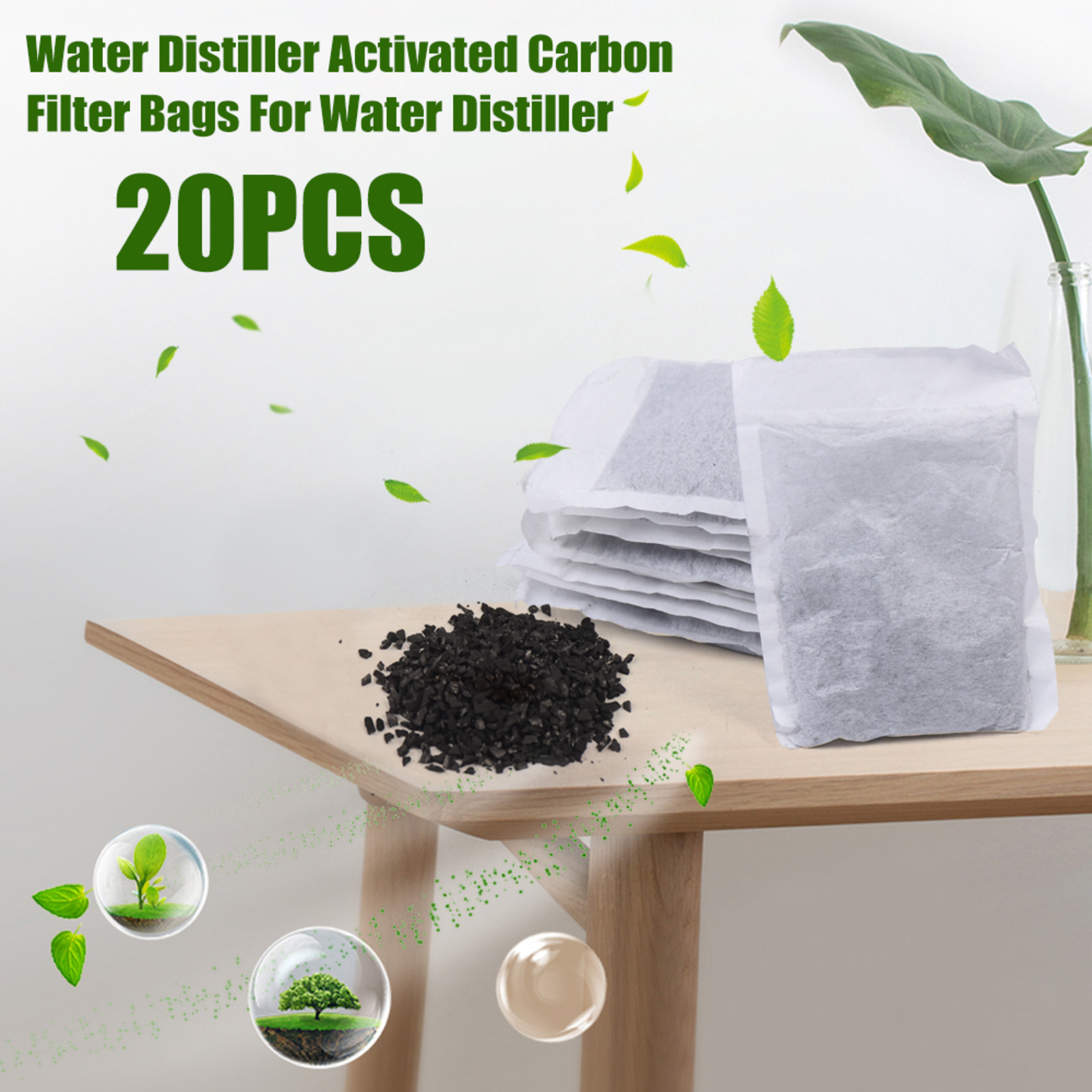 20 Pcs Activated Carbon Filter - Activated Carbon Bag のレビューと価格