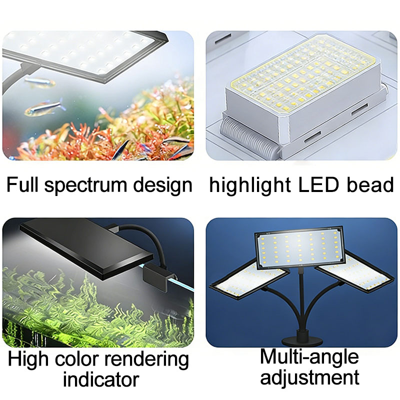 Aquarium Fish Tank Full Spectr - Marine Aquarium Lamp のレビューと価格