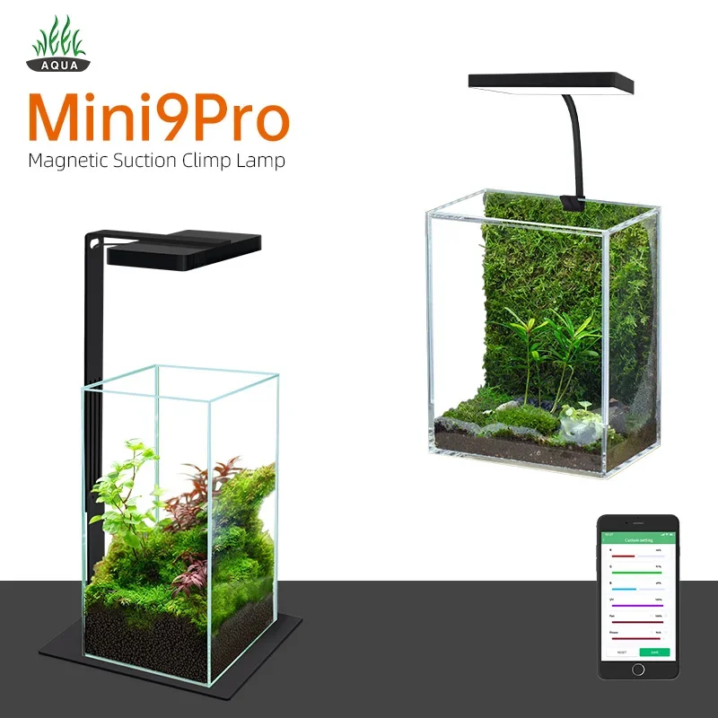 WEEK AQUA Mini 9 Pro USB Nano  - Aquarium Marine Light のレビューと価格