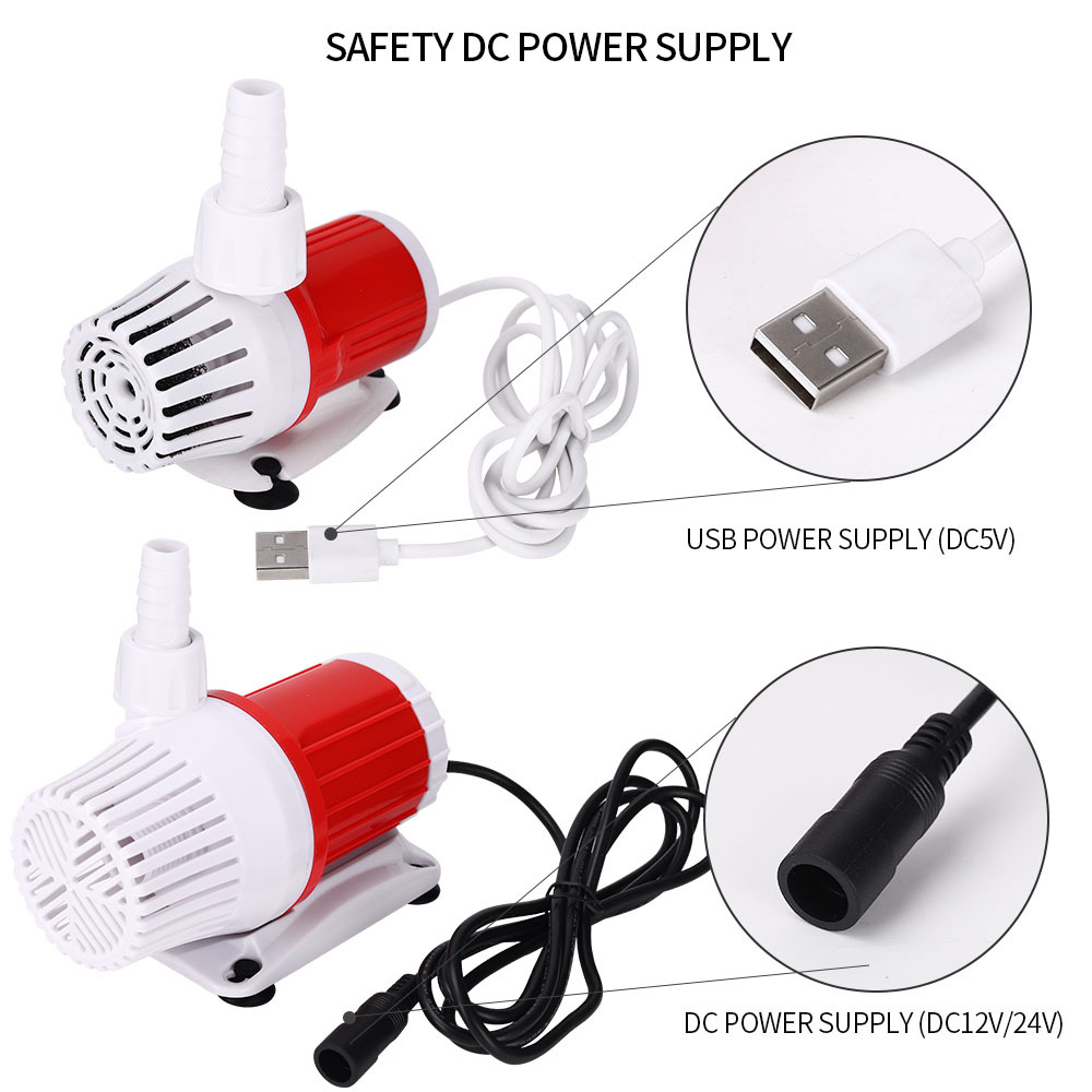 Silent Submersible Pump Fish T - Marine Aquarium Nano のレビューと価格