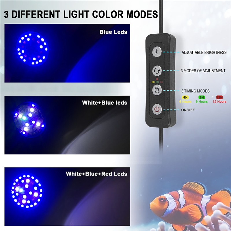 30W Aquarium Fish Tank Sea Wat - Aquarium Marine Light のレビューと価格