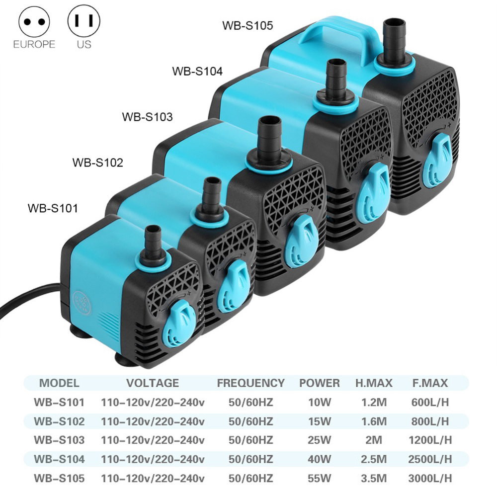 220V Ultra Quiet Submersible W - Marine Aquarium Nano のレビューと価格