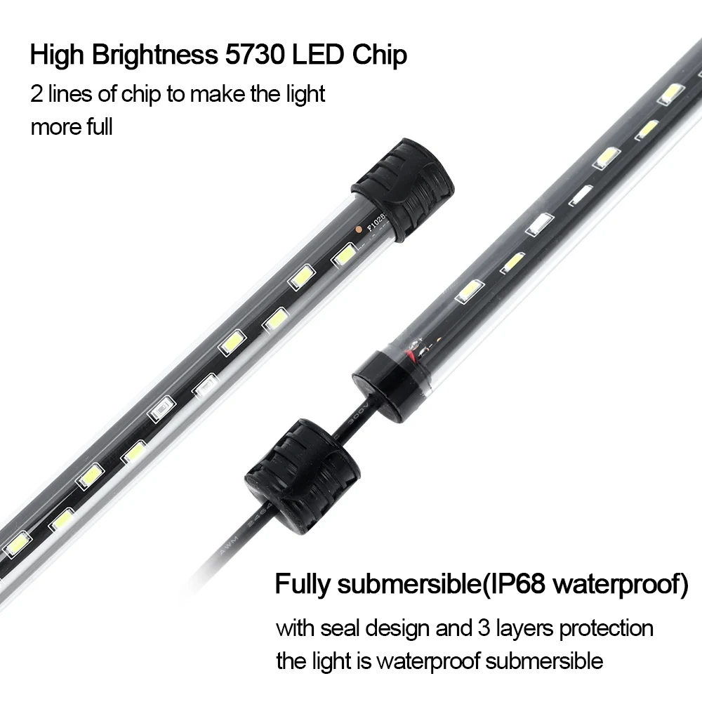 58CM  Aquarium Light LED Plant - Marine Aquarium Lamp のレビューと価格