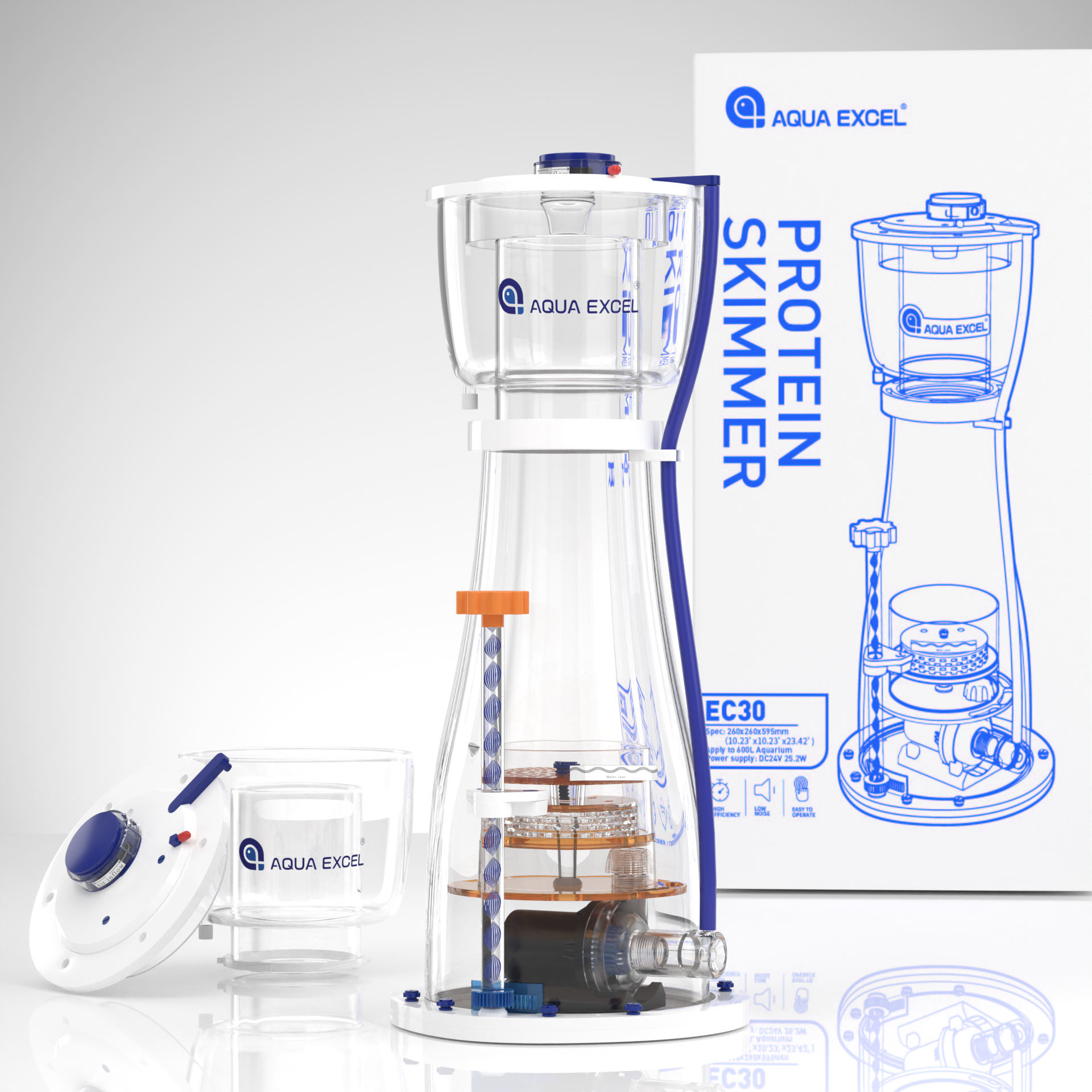 AQUA EXCEL EC Series Smart WIF - Aqua Marine Tank のレビューと価格