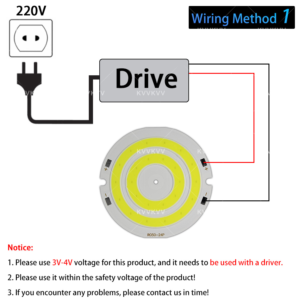 3V 4V Round COB LED Lamp Parts - Aquarium Marine Light のレビューと価格
