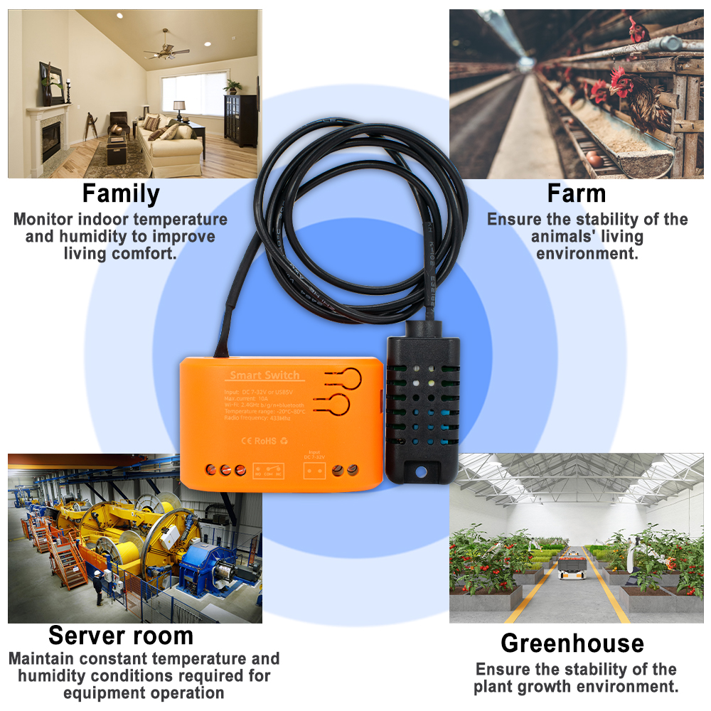 Tuya WiFi Temperature Humidity - Aquarium Marine Plants のレビューと価格