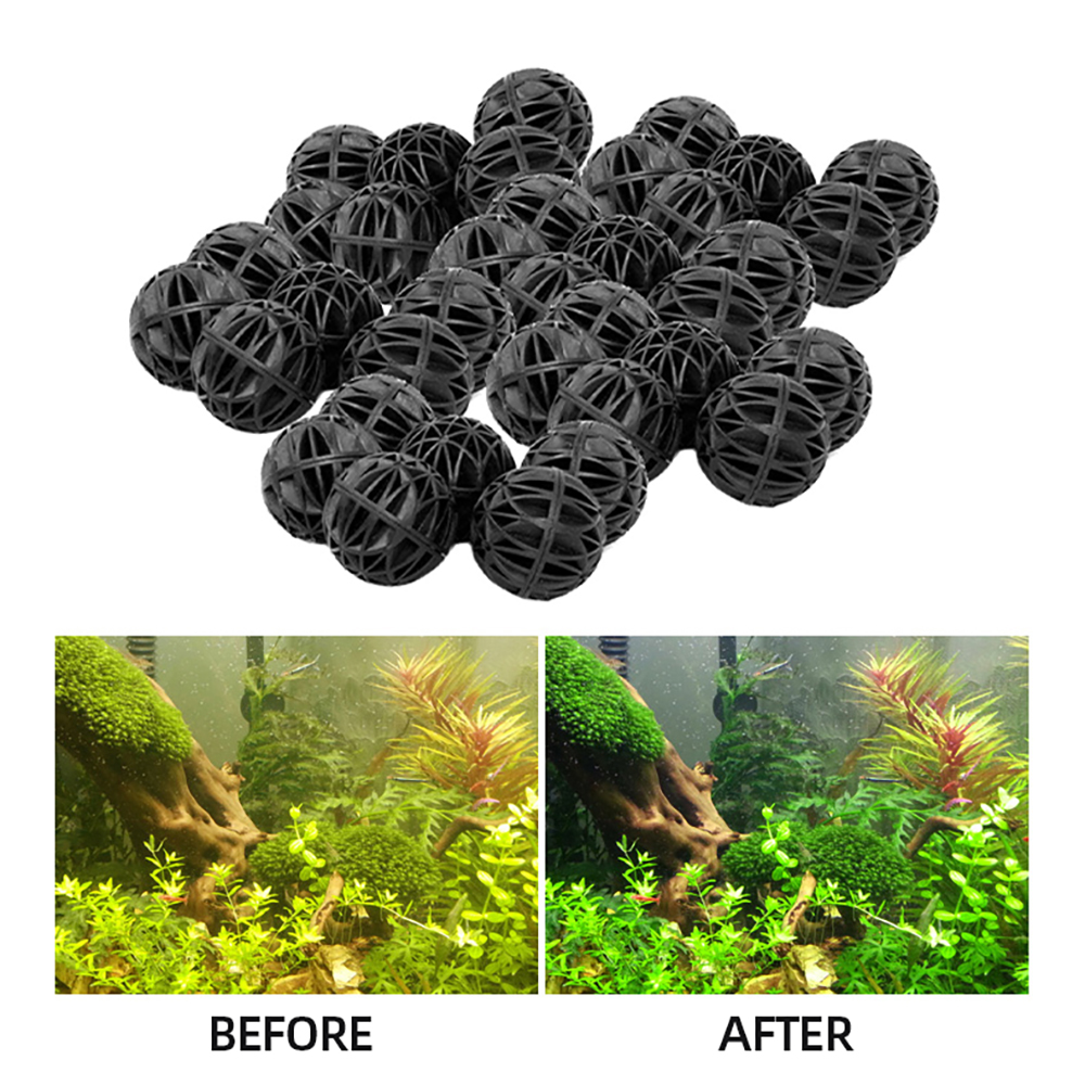 100pcs 18mm Biological Bio Bal - Marine Aquarium Nano のレビューと価格