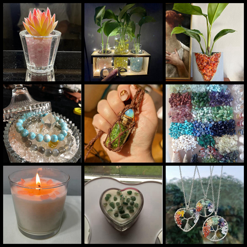 Colorful 3-5mm Natural Gravel  - Aqua Marine Tank のレビューと価格
