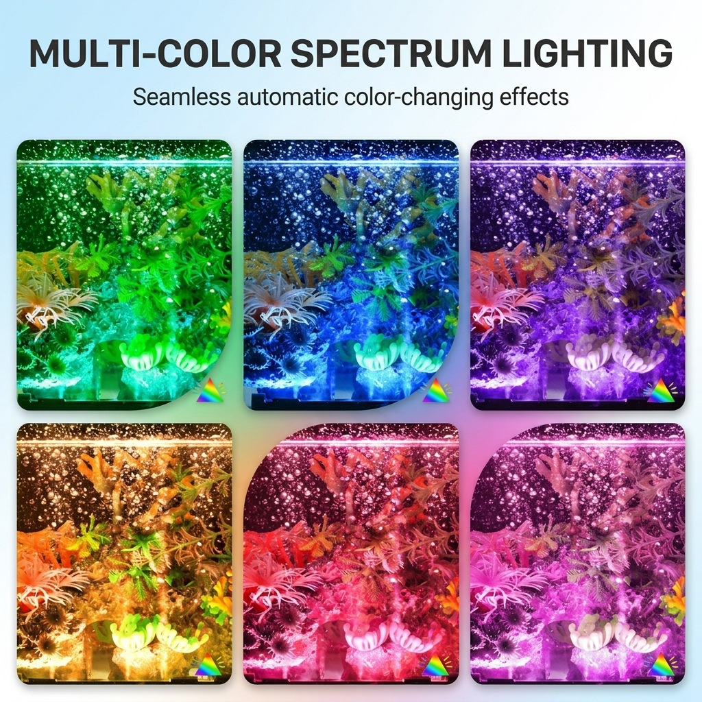 USB LED Aquarium Air Bubble Li - Aquarium Marine Light のレビューと価格