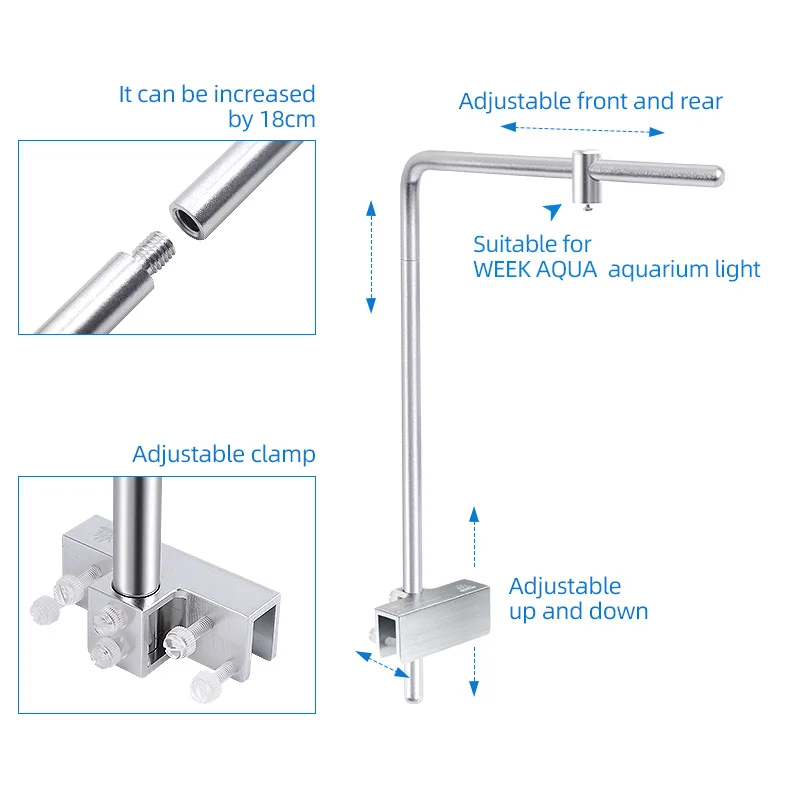 Week Aqua Light Stand Universa - Aquarium Marine Light のレビューと価格